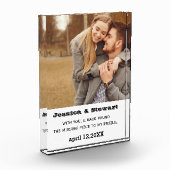 Acryl fotoblok | Couples Gift Relatie (Links)