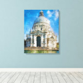 Acryl gebouw canvas afdruk (Insitu (Houten vloer))