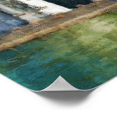 Acryl gebouw  poster (Hoek)