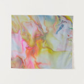 Acryl giet perfect gemengde pastel wandkleed (Voorkant (horizontaal))