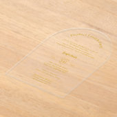 Acryl Heldere Productlancering Bedrijfs Evenemente Acryl Uitnodigingen (Laagn)