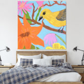 Acryl Kunst aan de Muur Canvas Afdruk (Insitu (Slaapkamer))