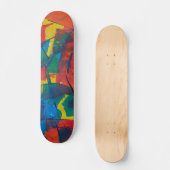 Acryl Kunst Skateboard (Voorkant)