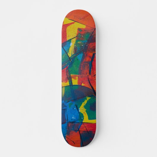 Acryl Kunst Skateboard (Voorkant)