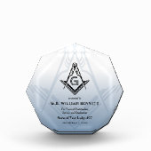Acryl Masonic Awards | Vrijmetselaarsplaquettes Fotoblokken (Voorkant)