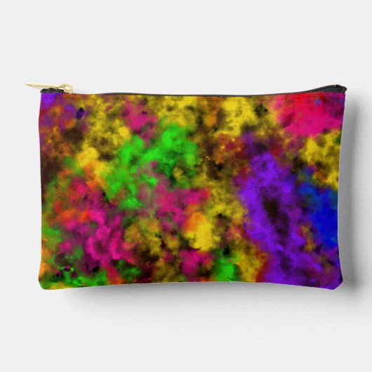 Acryl Neon Kleuren Verf Spatten Spetteren Abstract Etui (Voorkant)