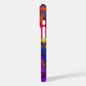 Acryl Neon Kleuren Verfspatten Spat Abstract Case-Mate iPhone Case (Achterkant / Links)