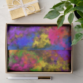 Acryl Neon Kleuren Verfspatten Spat Abstract Tissuepapier