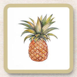 Acryl Onderzetter Set - Ananas