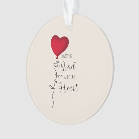 Acryl ornament (voorkant)