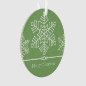 Acryl ornament (voorkant)