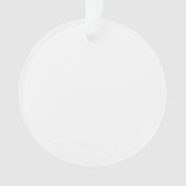 Acryl ornament (voorkant)