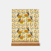 Acryl paneel Pompoenmand Bord (Voorkant)