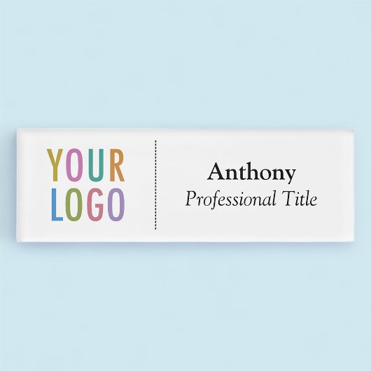 Acryl Premium Nametag Logo Magnetische Professiona Naambadge