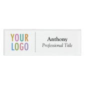 Acryl Premium Nametag Logo Magnetische Professiona Naambadge (Voorkant)