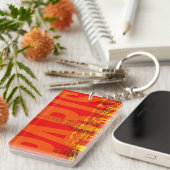 Acryl sleutelhanger (Voorkant Rechts)