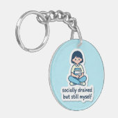 Acryl sleutelhanger (Voorkant Links)