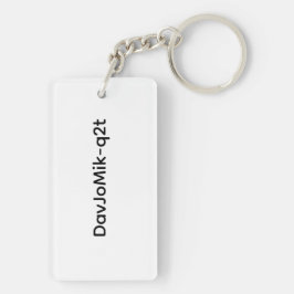 Acryl sleutelhanger
