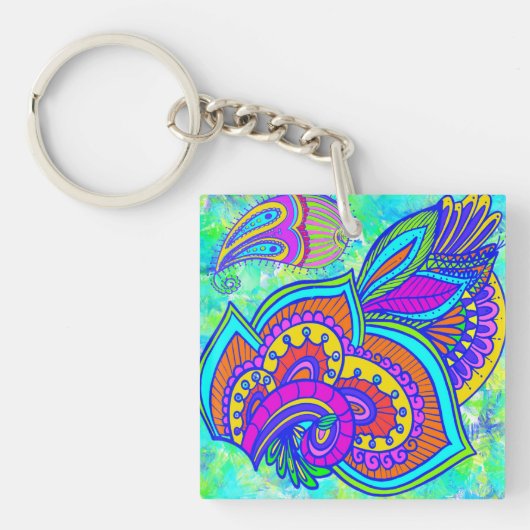 Acryl sleutelhanger (voorkant)