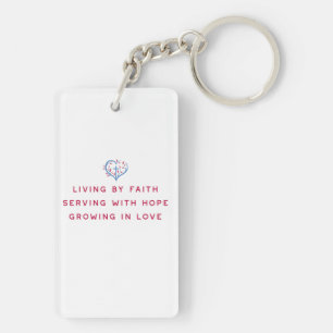 Acryl sleutelhanger