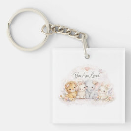 Acryl sleutelhanger