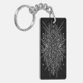 Acryl sleutelhanger (Voorkant Links)