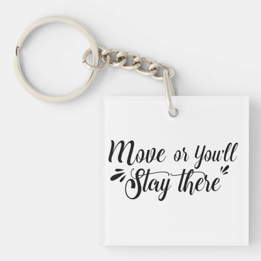 Acryl sleutelhanger (voorkant)