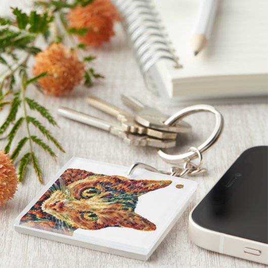 Acryl sleutelhanger (Voorkant Rechts)