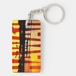 Acryl sleutelhanger