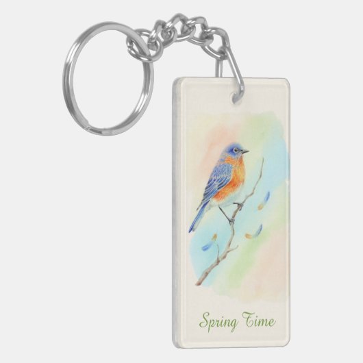 Acryl sleutelhanger (Voorkant Links)