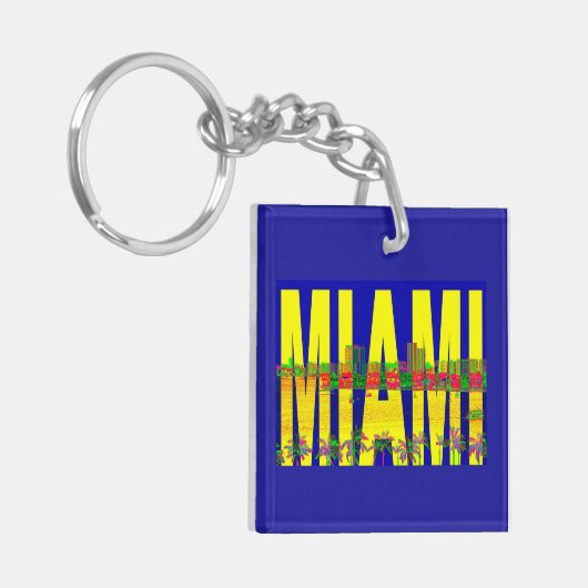 Acryl sleutelhanger (Voorkant Links)