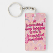 Acryl Sleutelhanger bubbel (Voorkant)