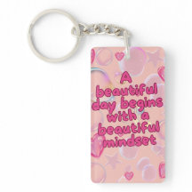 Acryl Sleutelhanger bubbel