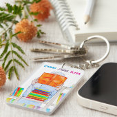 Acryl Sleutelhanger door Rand - Rabbi Ziddni Ilma (Voorkant Rechts)