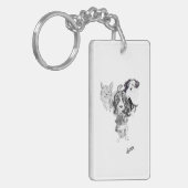 Acryl Sleutelhanger : Gangen allemaal hier (Voorkant Links)