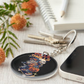 Acryl Sleutelhanger Helloween dag speciaal cadeau (Voorkant Rechts)