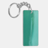 Acryl Sleutelhanger in Bermuda Shores Design (Voorkant Links)