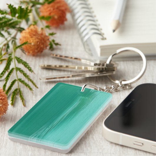 Acryl Sleutelhanger in Bermuda Shores Design (Voorkant Rechts)