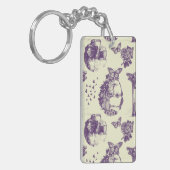 Acryl Sleutelhanger met optische illusie (Voorkant Links)