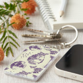 Acryl Sleutelhanger met optische illusie (Voorkant Rechts)