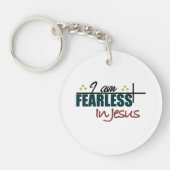 Acryl Sleutelhanger met vredesboodschap (Voorkant)