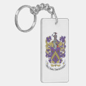 Acryl sleutelhanger, Rechthoek (dubbelzijdig) Sleutelhanger (Voorkant Links)
