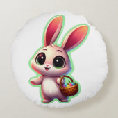 Acryl sleutelhanger rond kussen (Achterkant)