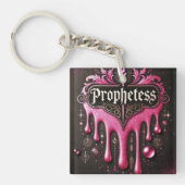 Acryl Sleutelhanger 'The Prophetess': Clear Identi (voorkant)