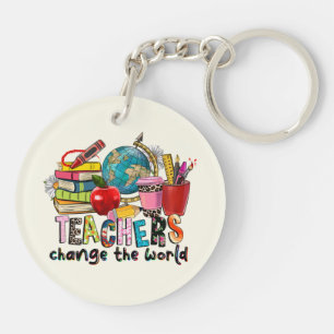 Acryl Sleutelhanger van de leerkracht