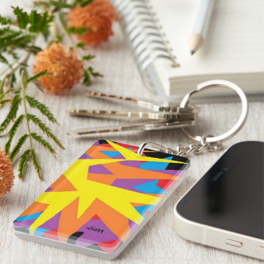 Acryl Sleutelhanger: Verwardheid Sleutelhanger (Voorkant Rechts)