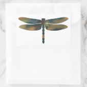 Acryl-stijl dikke libel Sticker (Tas)