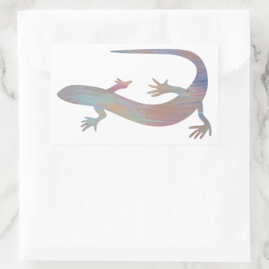 Acryl-stijl Gecko Sticker (Tas)