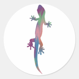 Acryl-stijl hagedis Sticker
