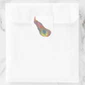 Acryl-stijl pauw Sticker (Tas)